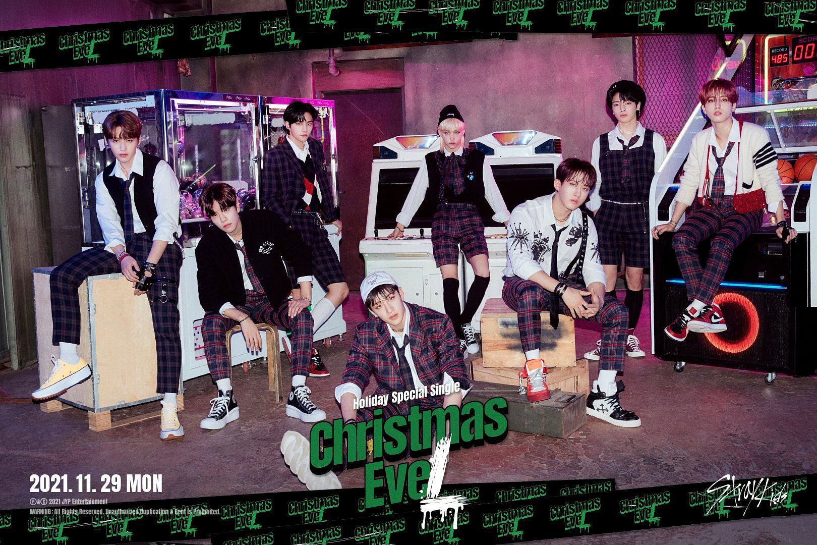 Stray Kids &#039;Christmas EveL&#039; group teaser photo (Image via @Stray_Kids/Twitter)