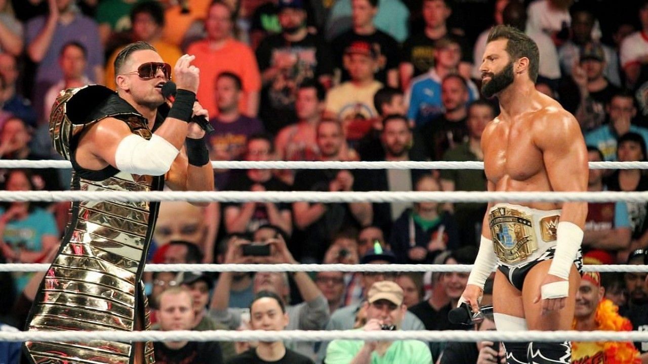 WWE सुपरस्टार द मिज और जै़क रायडर उर्फ मैट कारडोना