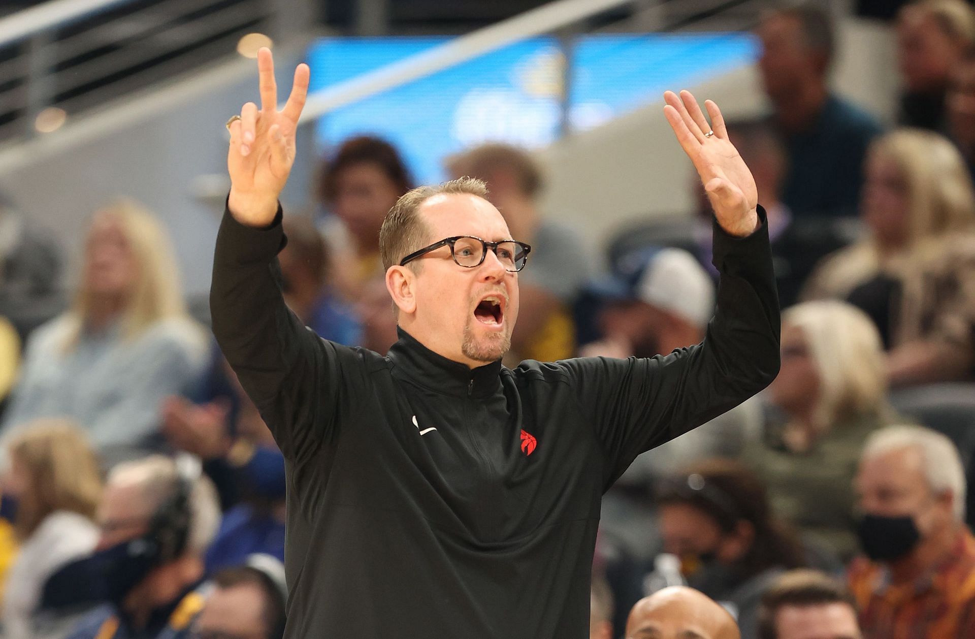 Toronto Raptors head coach Nick Nurse.