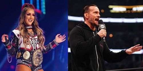 The former WWE star had even referenced Britt Baker during his AEW debut.