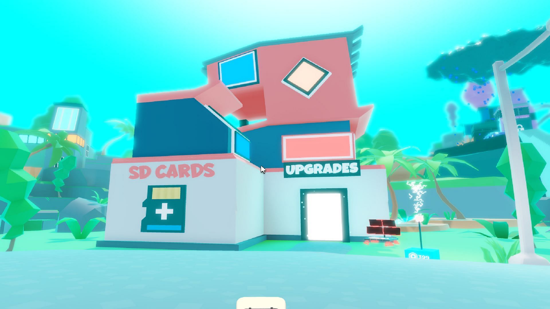 The Upgrades store has better PCs and recording devices (Image via Roblox)