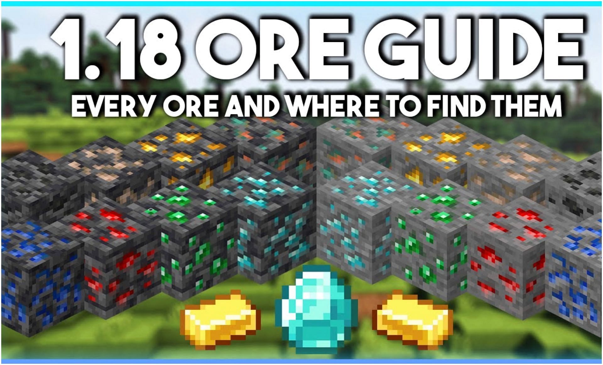 Ore distribution in Minecraft 1.18 explained (Image via Madzify on YouTube)
