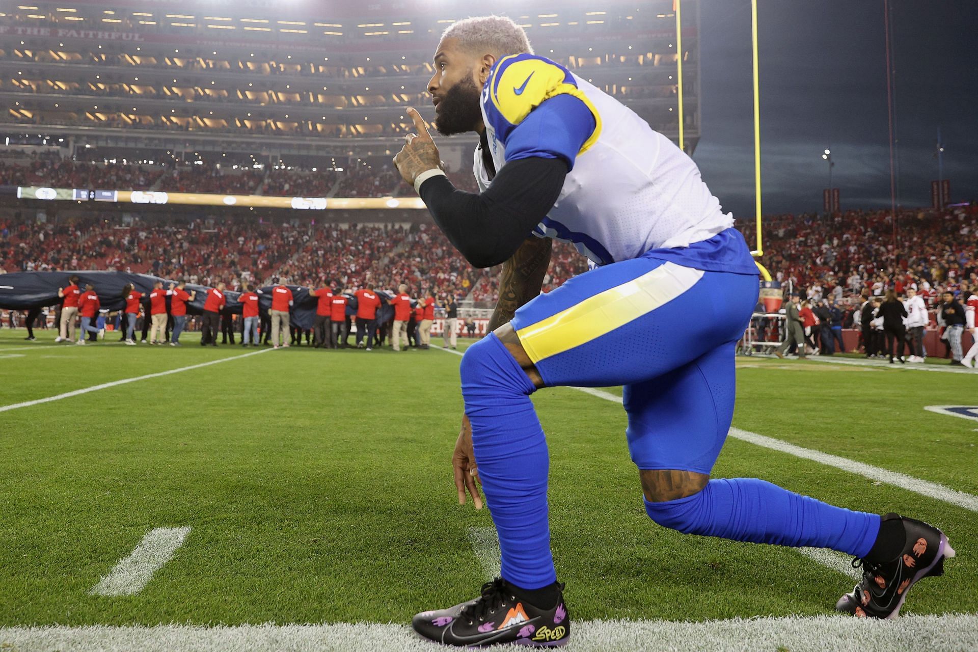 Odell Beckham and the Los Angeles Rams are taking Week 11 off 