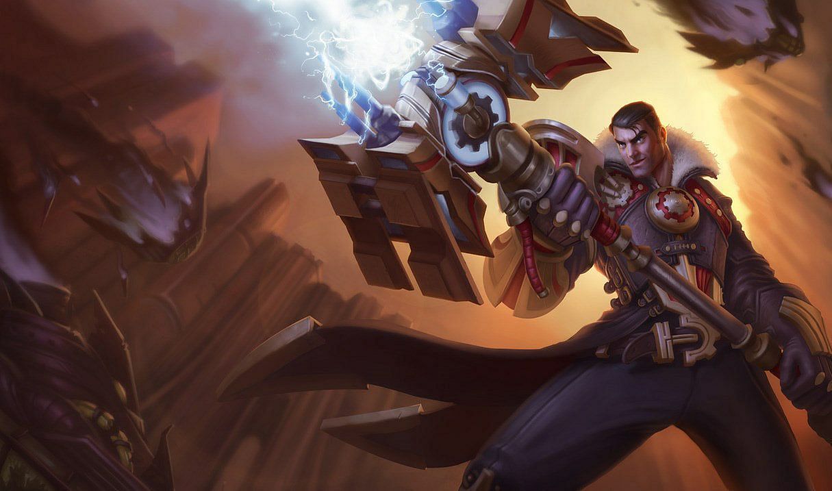 Jayce will be the latest champion addition to Legends of Runeterra (Image via Riot Games)