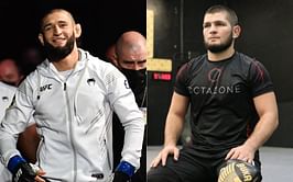 Is Khamzat Chimaev related to Khabib Nurmagomedov?