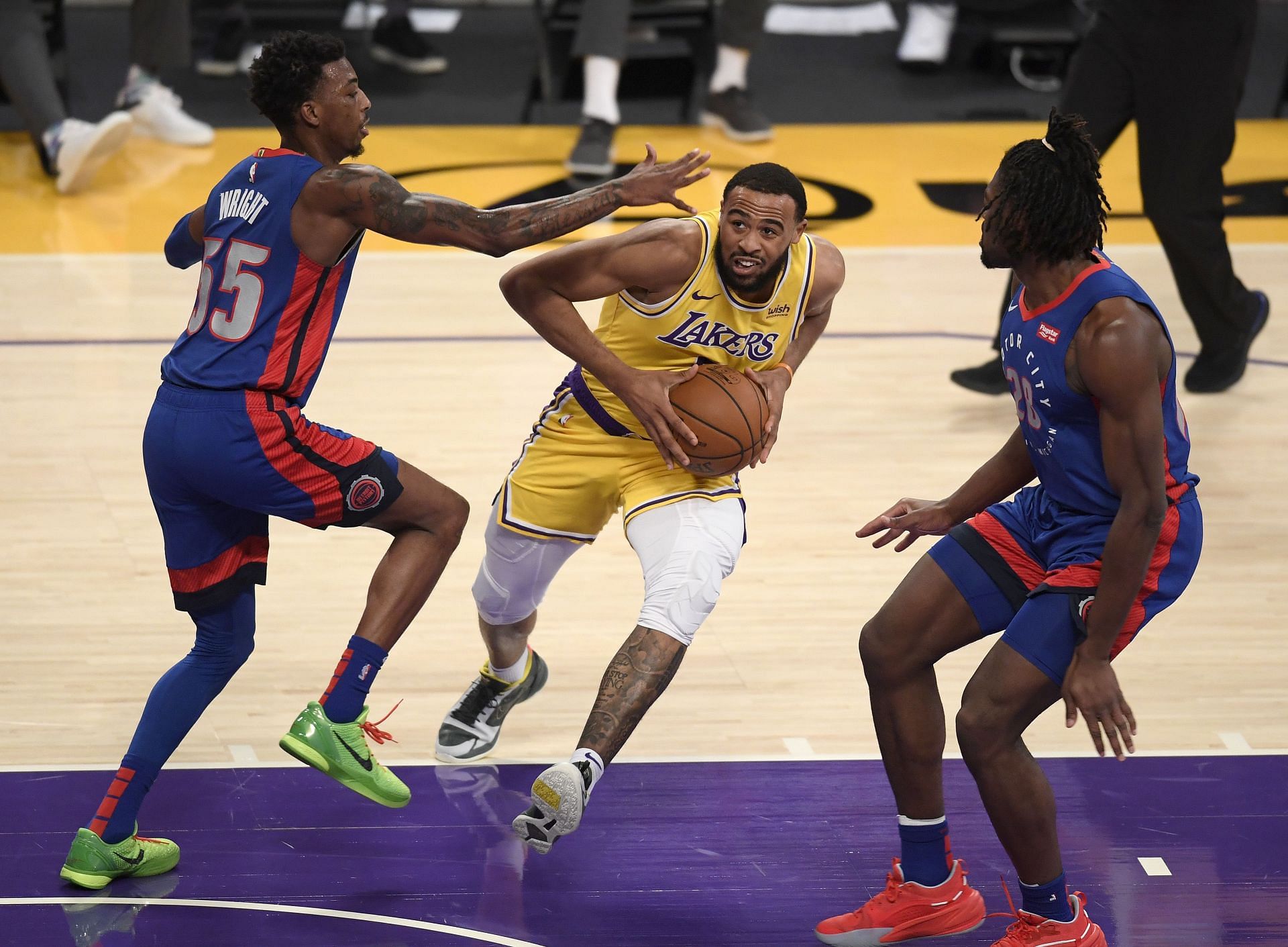Detroit Pistons vs LA Lakers - 2020-21 NBA 