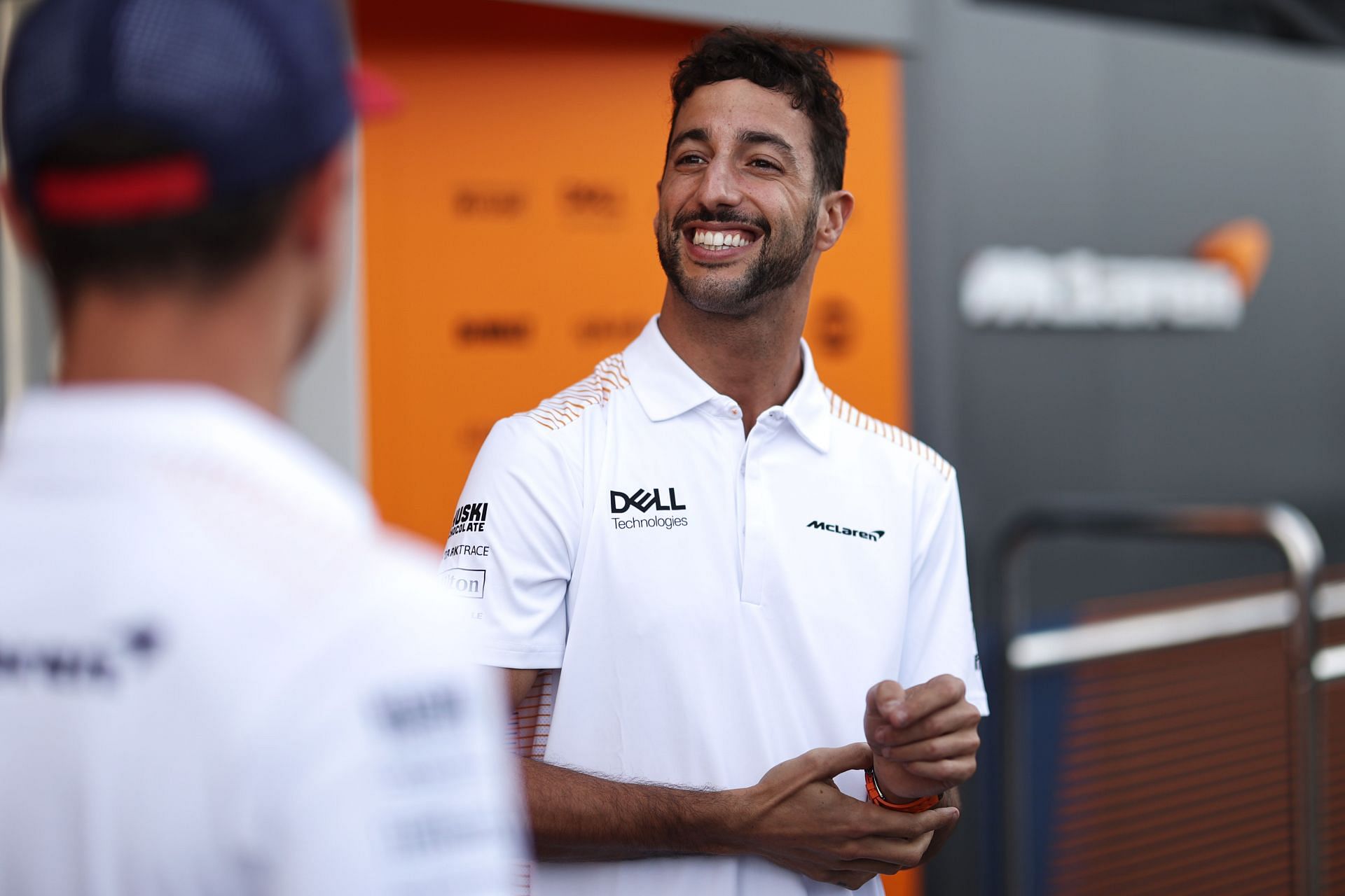 F1 Grand Prix of USA - Daniel Ricciardo smiling as always.