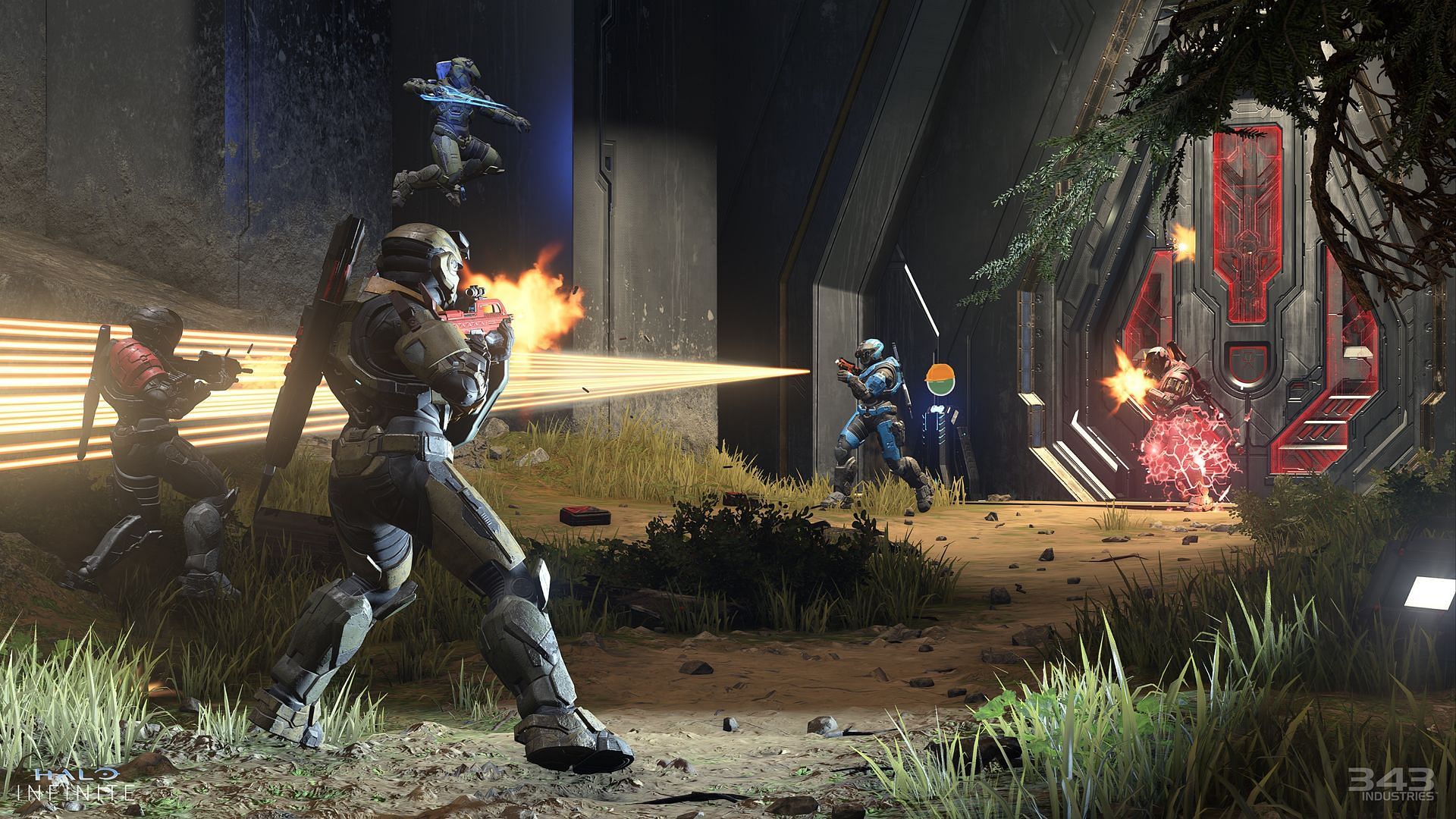 Learning a few grenade tricks can help secure vital kills (Image via Halo Infinite)