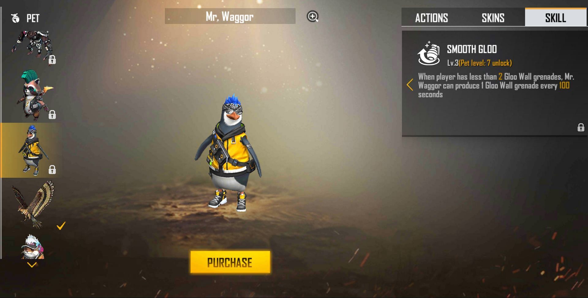 Mr. Waggor can be efficiently used by players in Free Fire (Image via Free Fire)