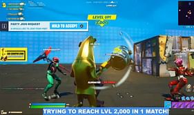 Fortnite player reaches Level 2000 in Chapter 2 Season 8, breaks his own world record