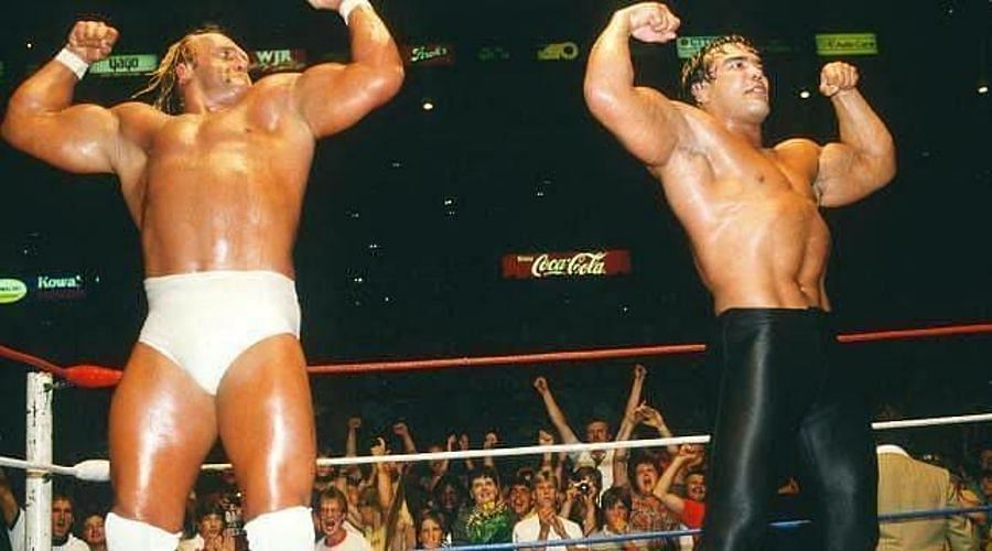Hulk Hogan and Ricky Steamboat once formed a tag team in WWF