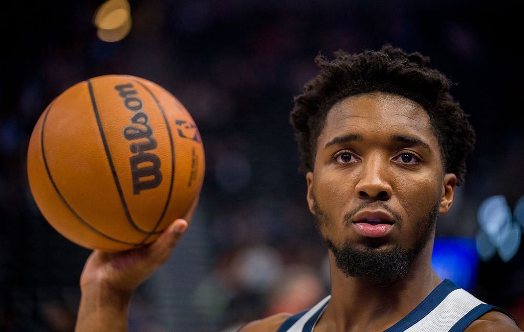 Utah Jazz guard Donovan Mitchell has been listed as questionable for tonight's game