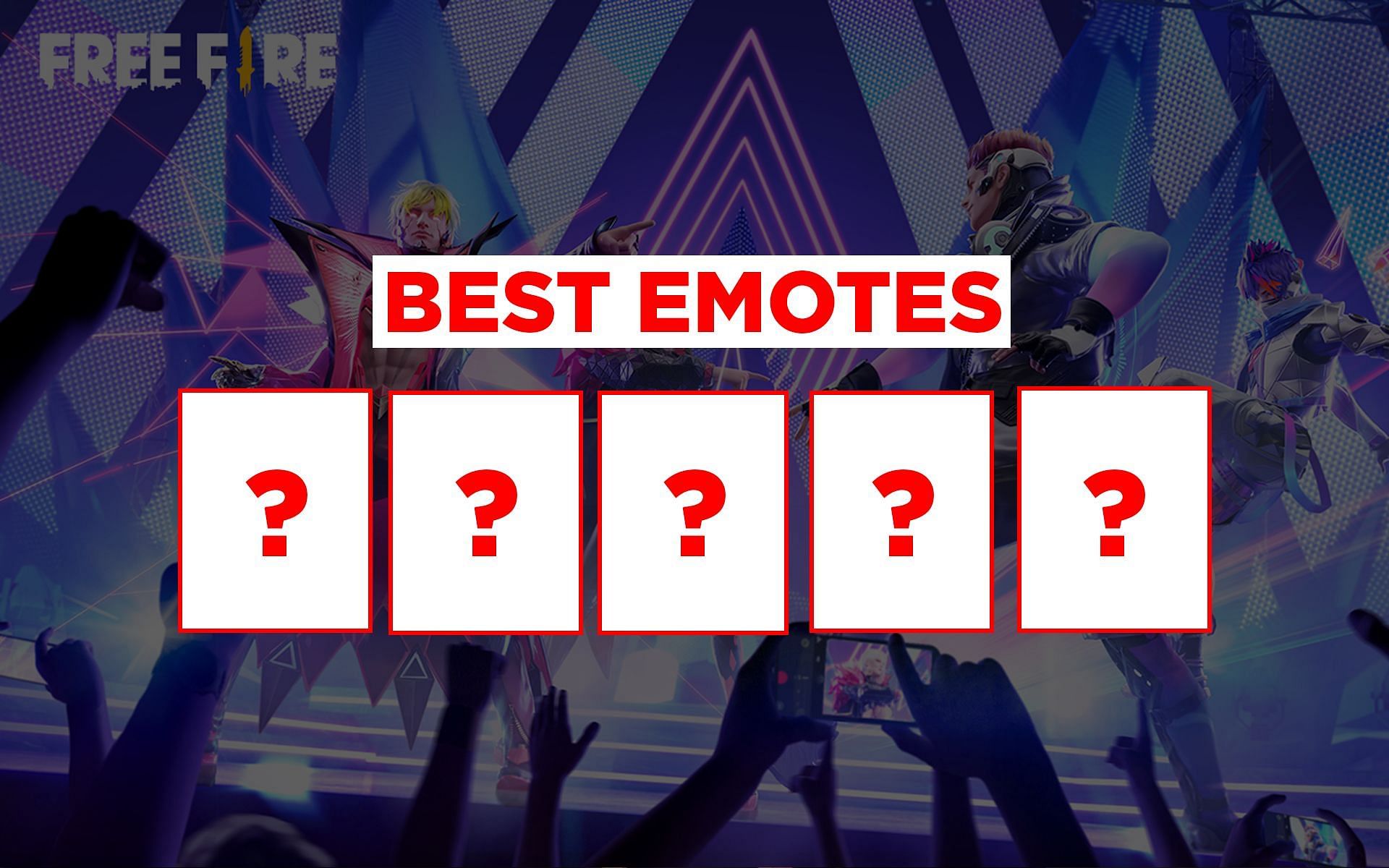 Listing the best legendary emotes in Free Fire MAX (Image via Sportskeeda)