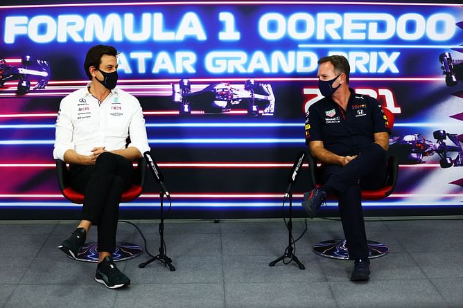 "I don't need to kiss his a**e" - Christian Horner describes his relationship with Mercedes team boss Toto Wolff