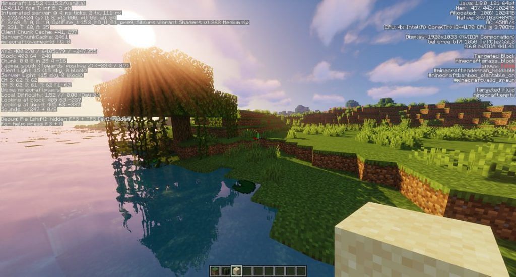 Optifine provides players with some of the best graphics available (Image via Minecraft)