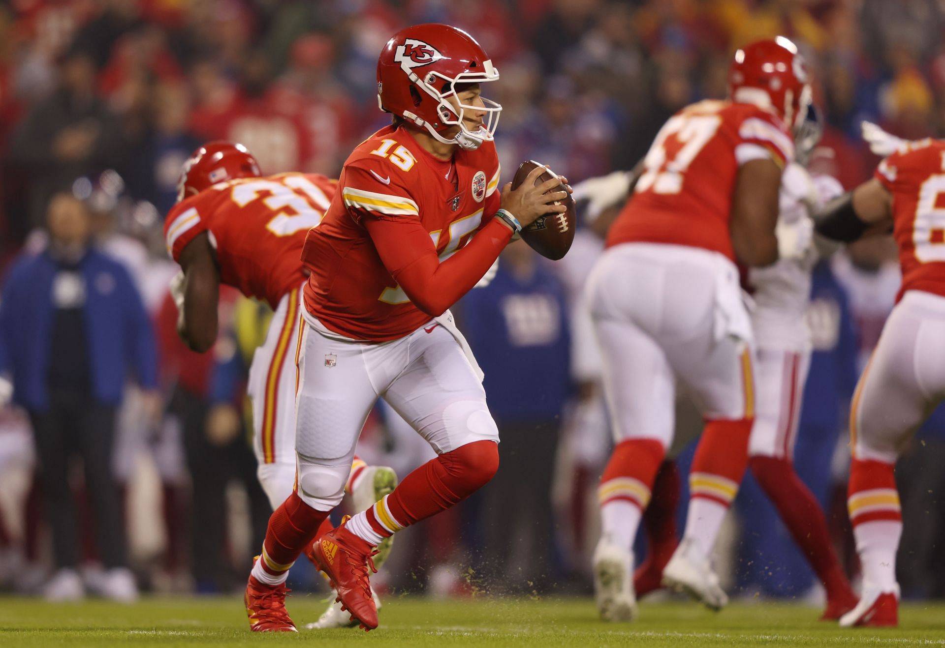 Kansas City Chiefs QB Patrick Mahomes vs. New York Giants