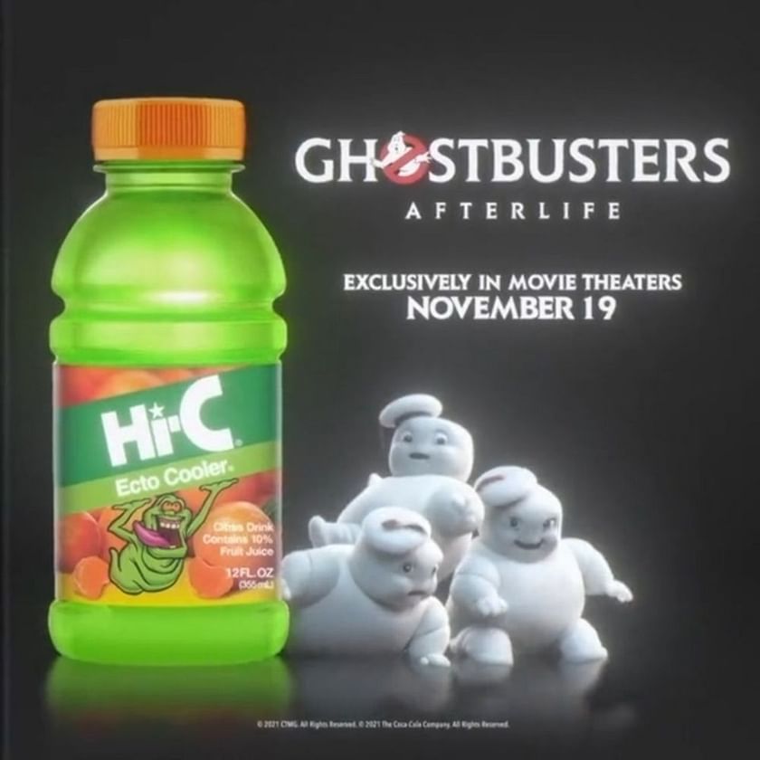 HiC Ecto Cooler How to buy, release date, and all about the Ghostbusters Afterlife special drink