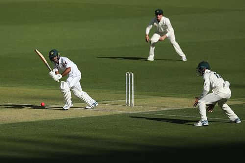 Asad Shafiq in action in Australia A v Pakistan - Tour Match