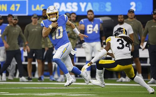 Los Angeles Chargers quarterback Justin Herbert