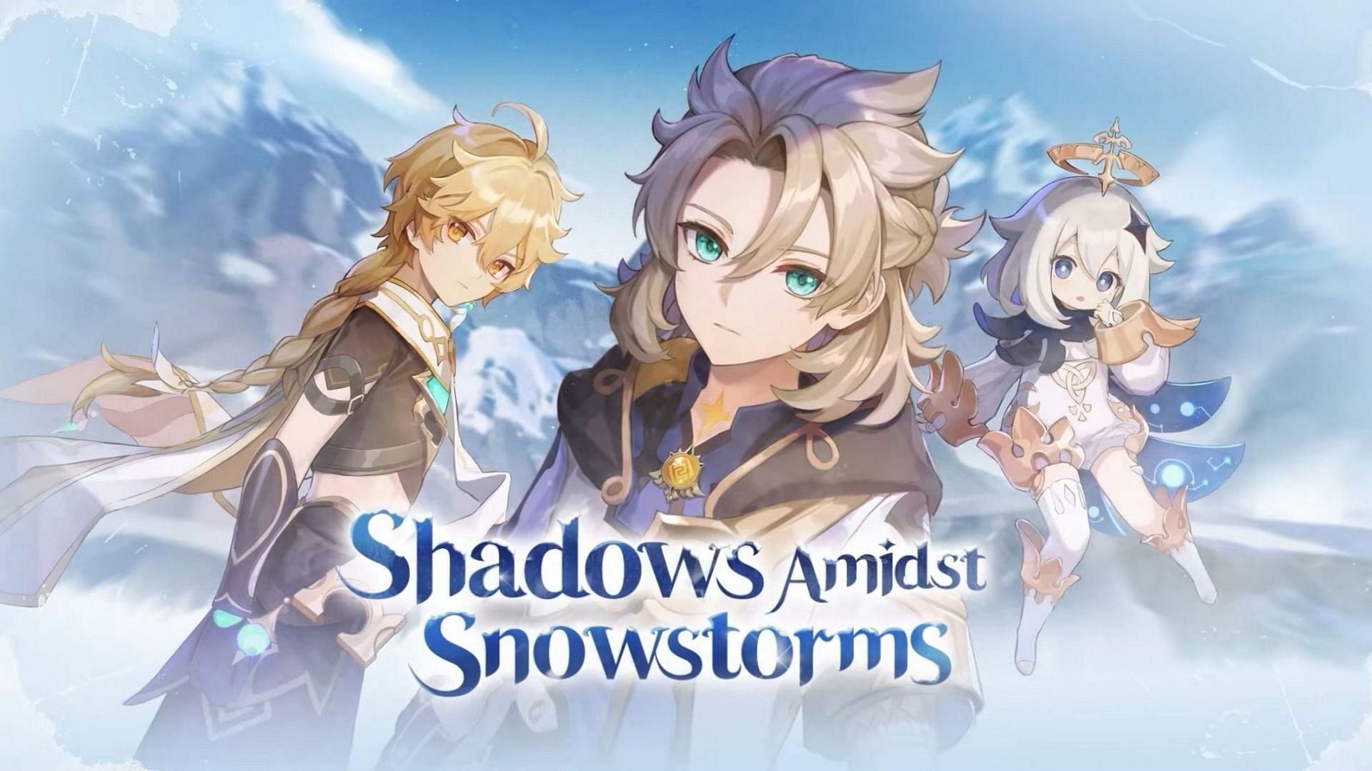 The official artwork for Shadows Amidst Snowstorms (Image via Genshin Impact)
