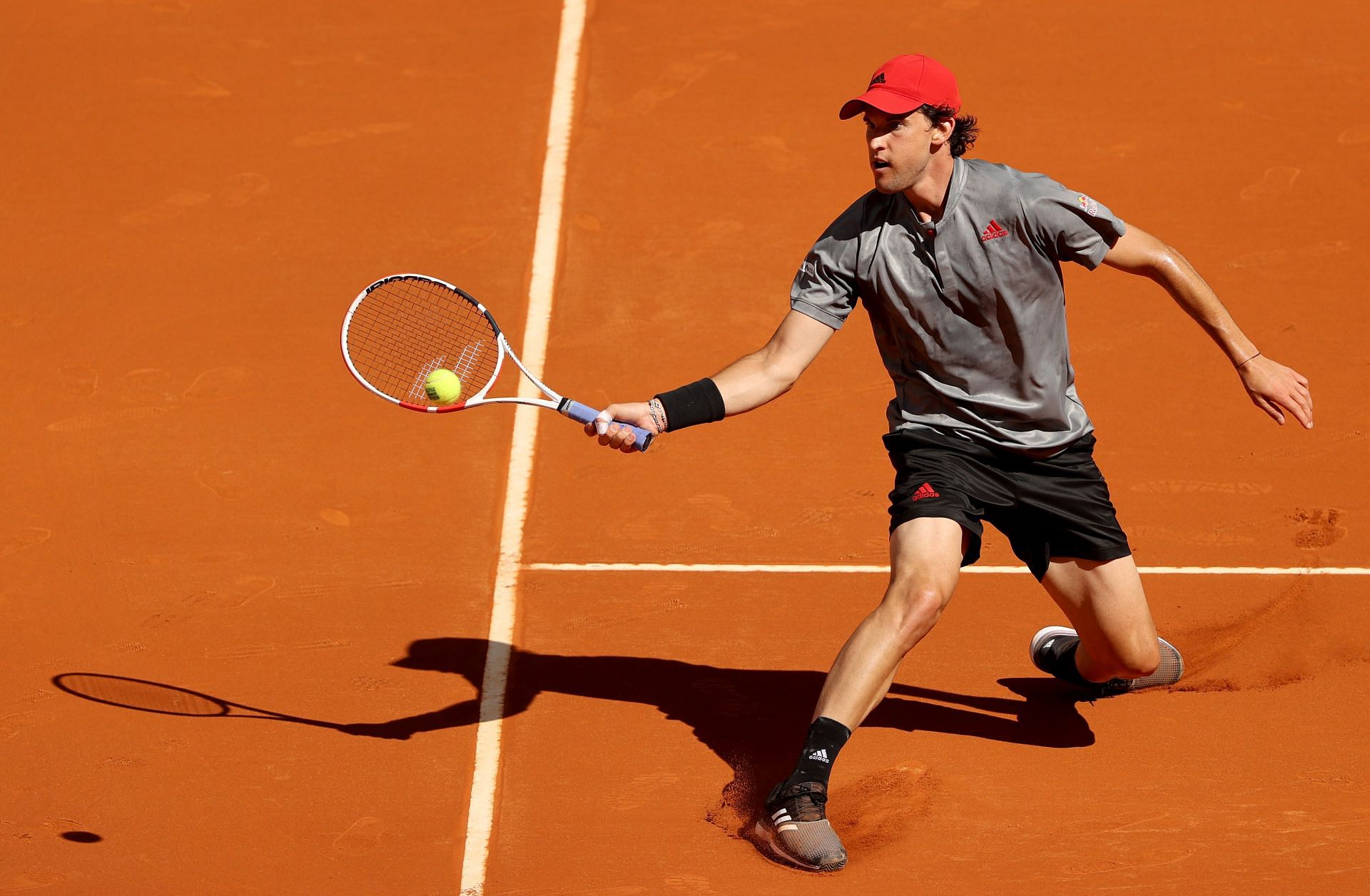 Dominic Thiem at the 2021 Mutua Madrid Open - Day Eight