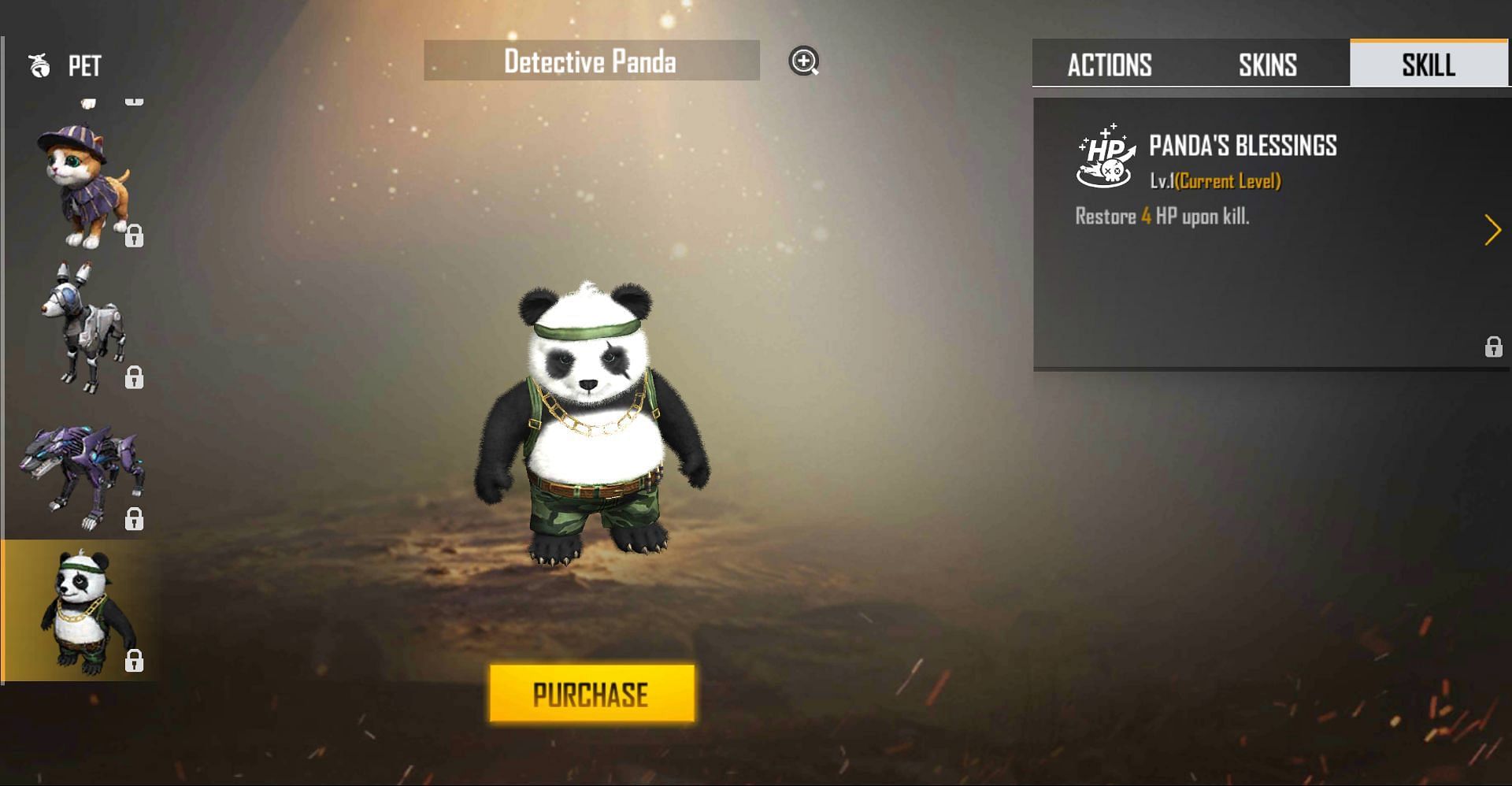Detective Panda (Image via Free Fire)