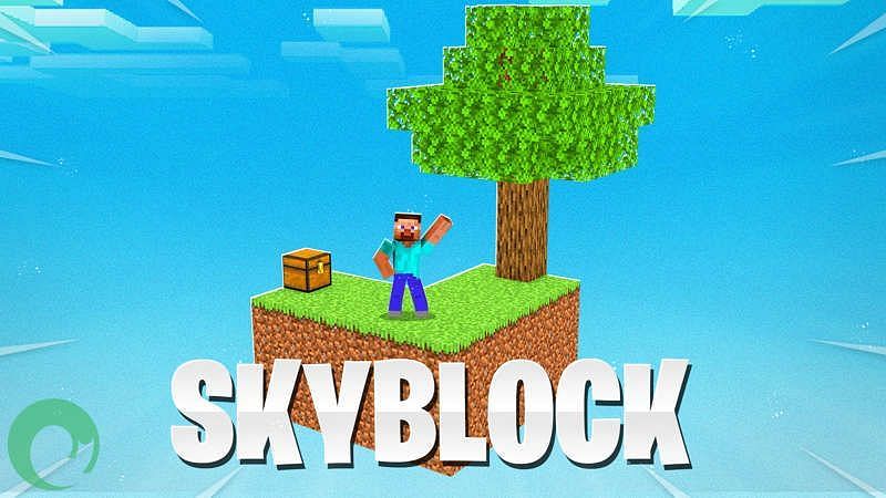 Skyblock is a well-known mini-game (Image via Minecraft)