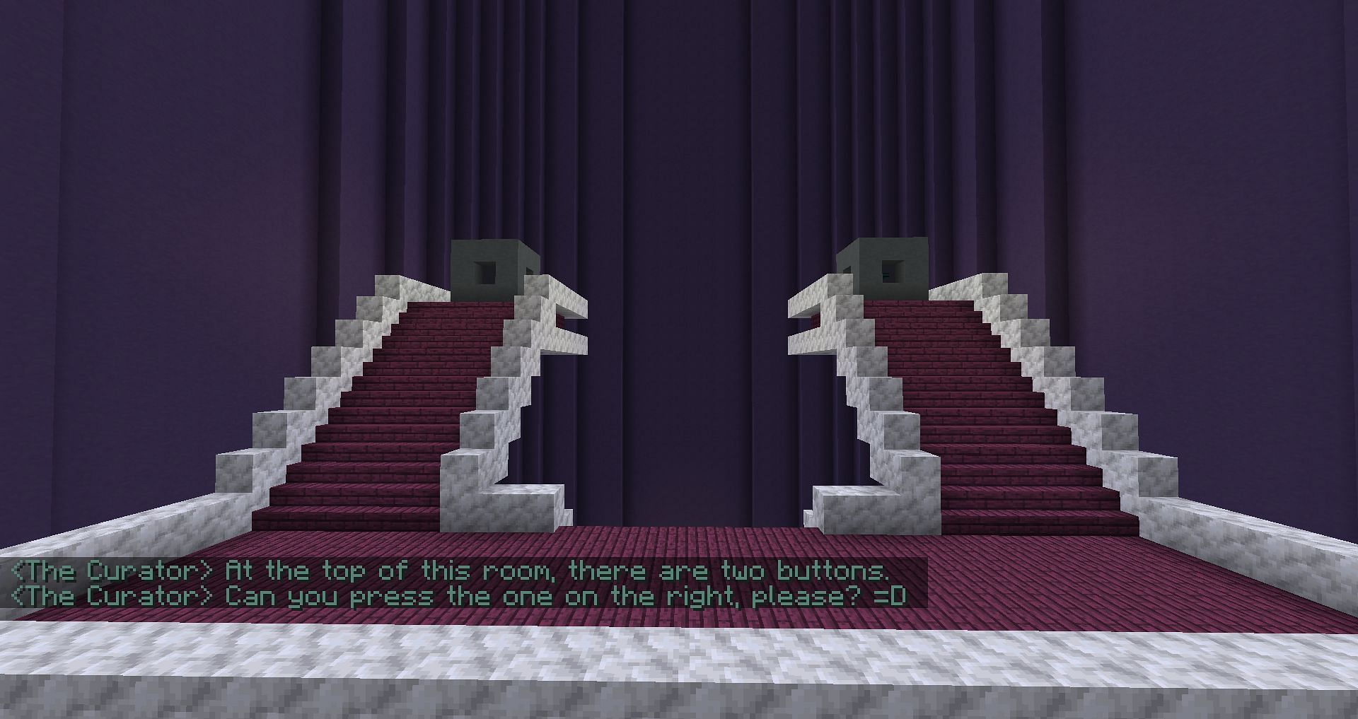 A still from the Library of Babble map (Image via Minecraft)