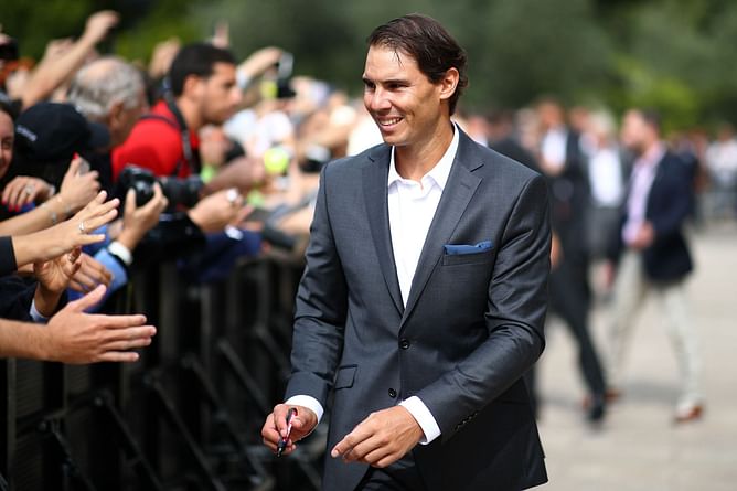 Rafael Nadal honored at Los40 Music Awards, says he's delighted to "share nights like these" with artists that he admires