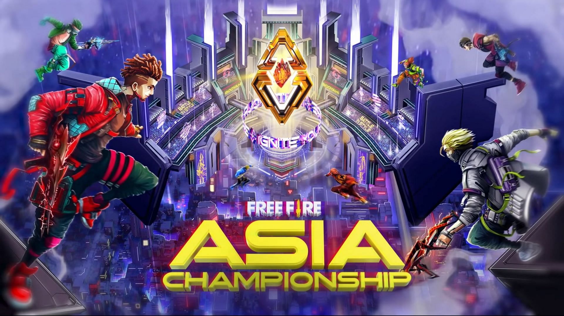 Free Fire Asia Championship 2021 (Image via Garena)
