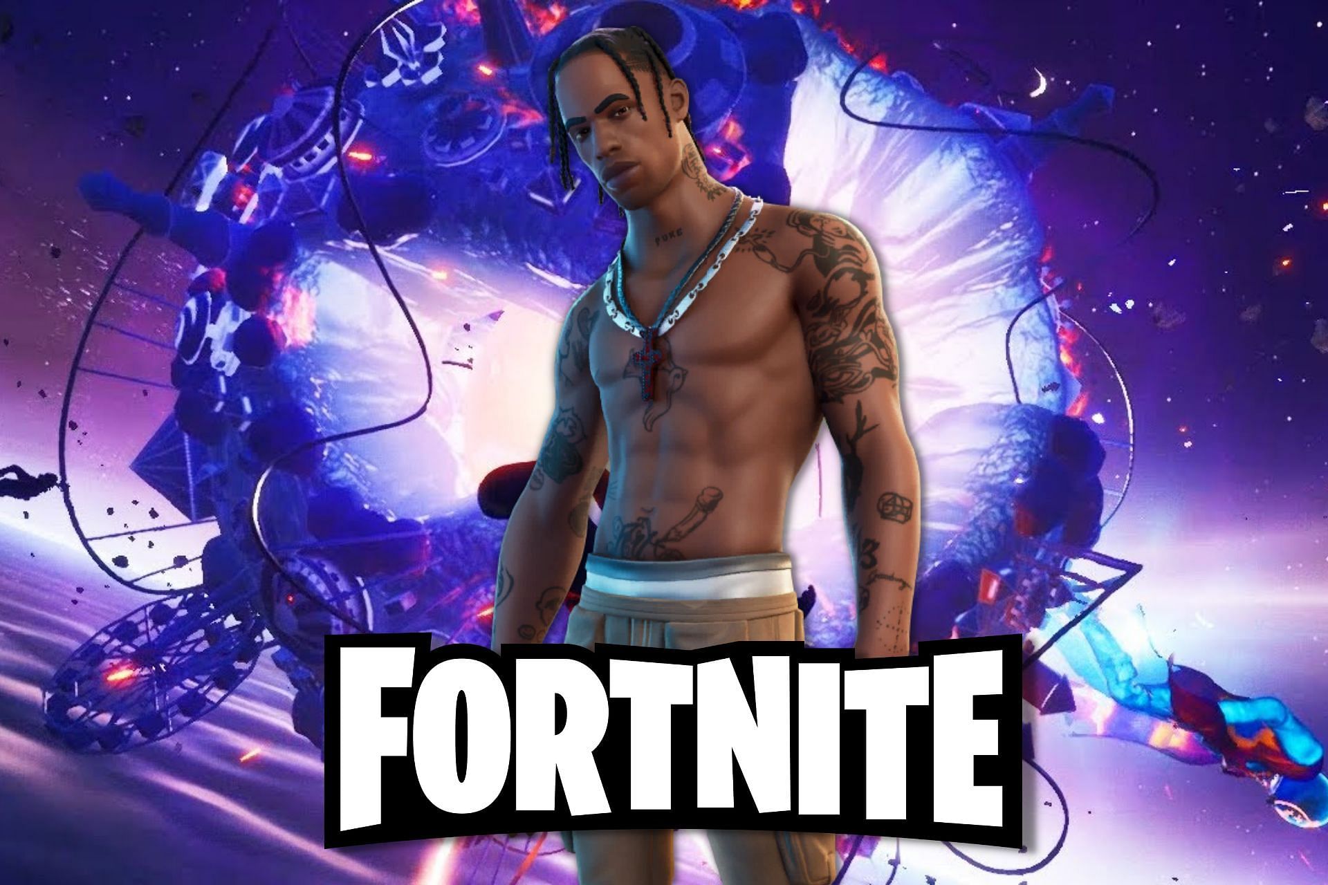 Travis Scott might return to Fortnite with another Astroworld concert (Image via Sportskeeda)
