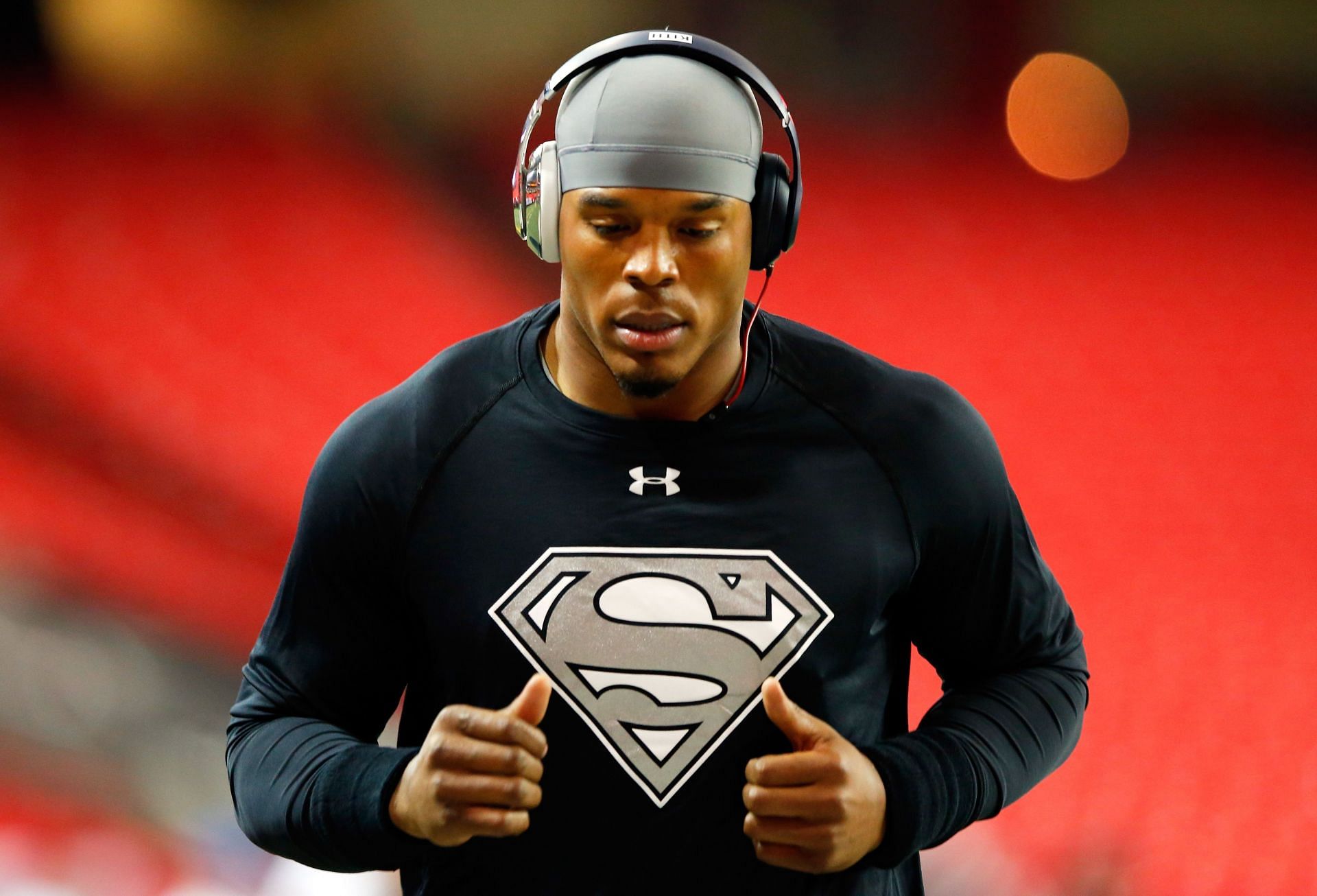 Cam Newton painting has Blessed Individual as Carolina superman