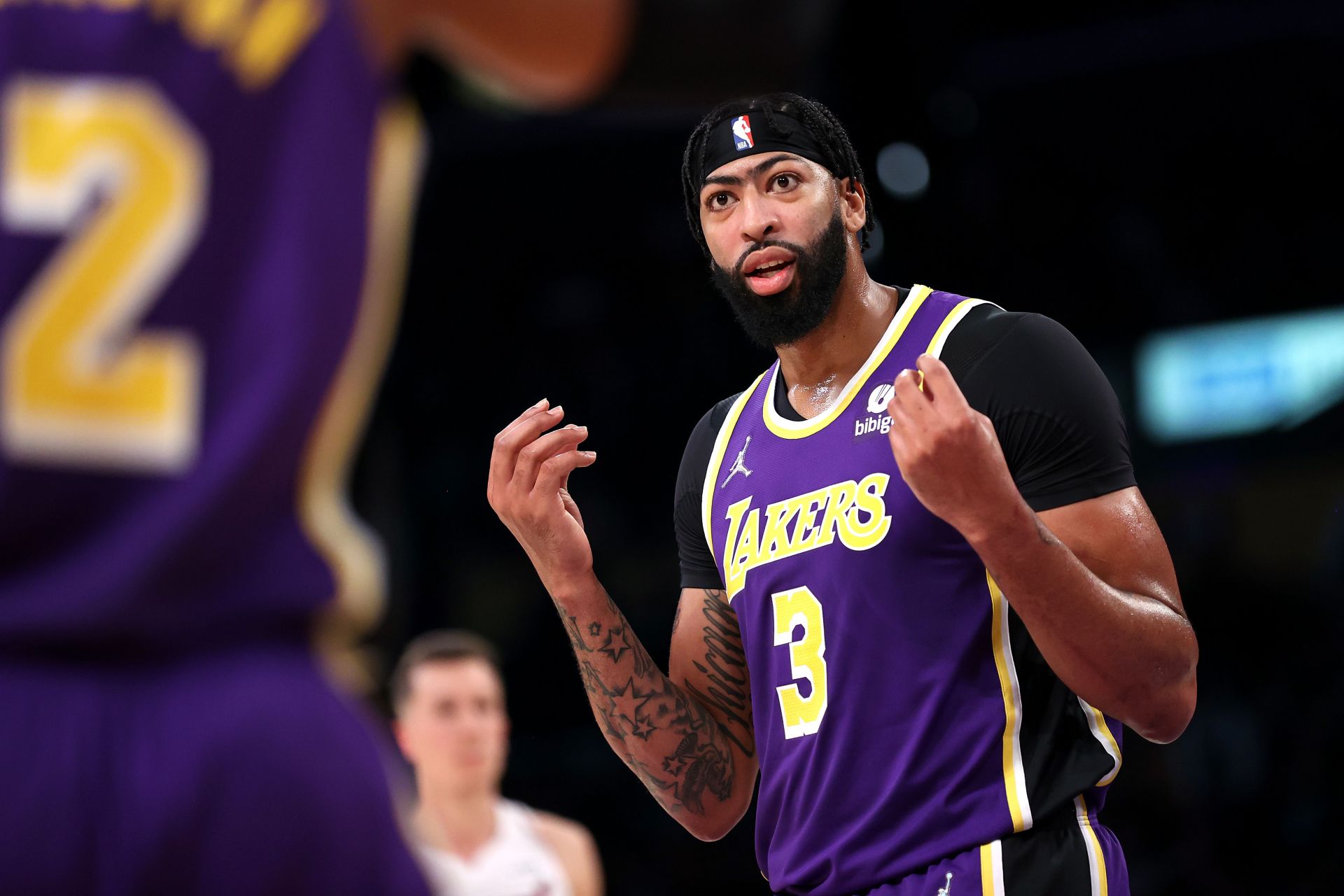 Los Angeles Lakers forward Anthony Davis is probable for tonight's game against the Celtics.