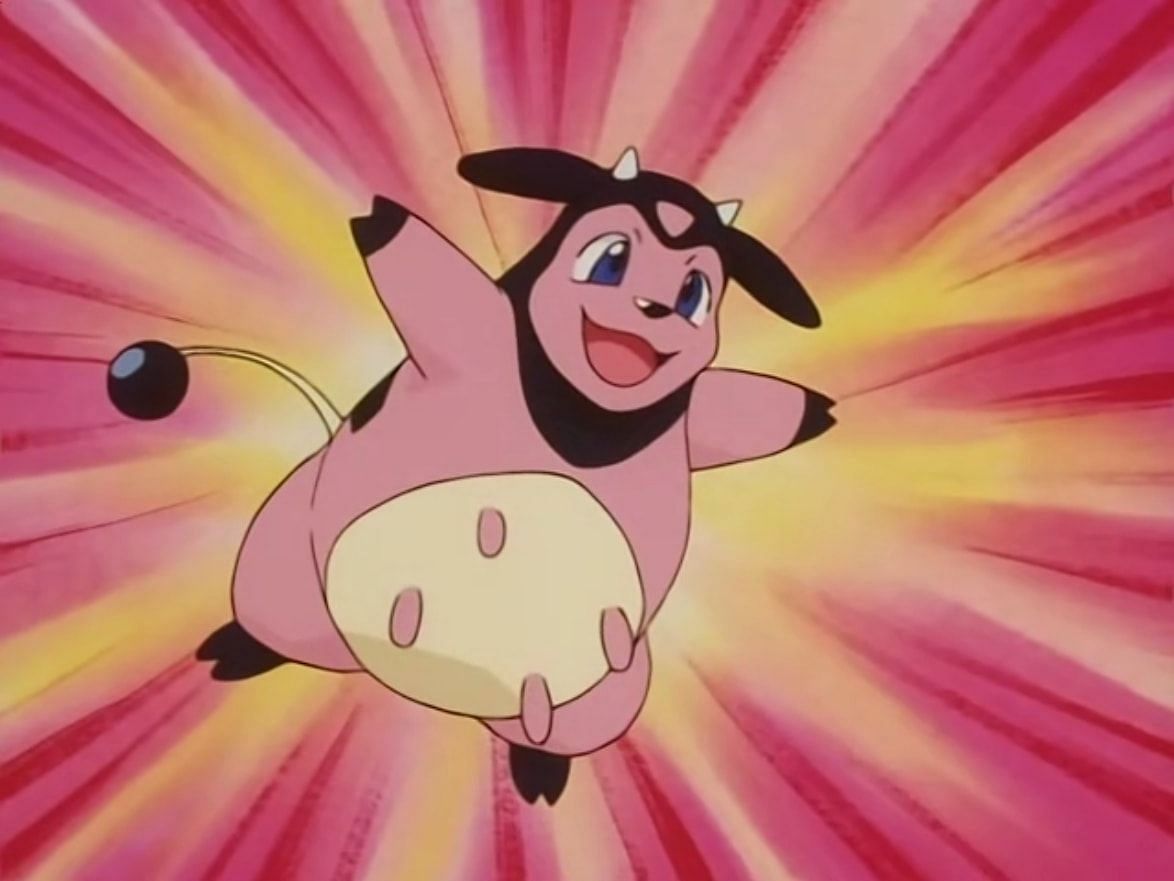 Whitney&#039;s Miltank, likely one of the most well-known Pokemon used by a gym leader (Image via The Pokemon Company)