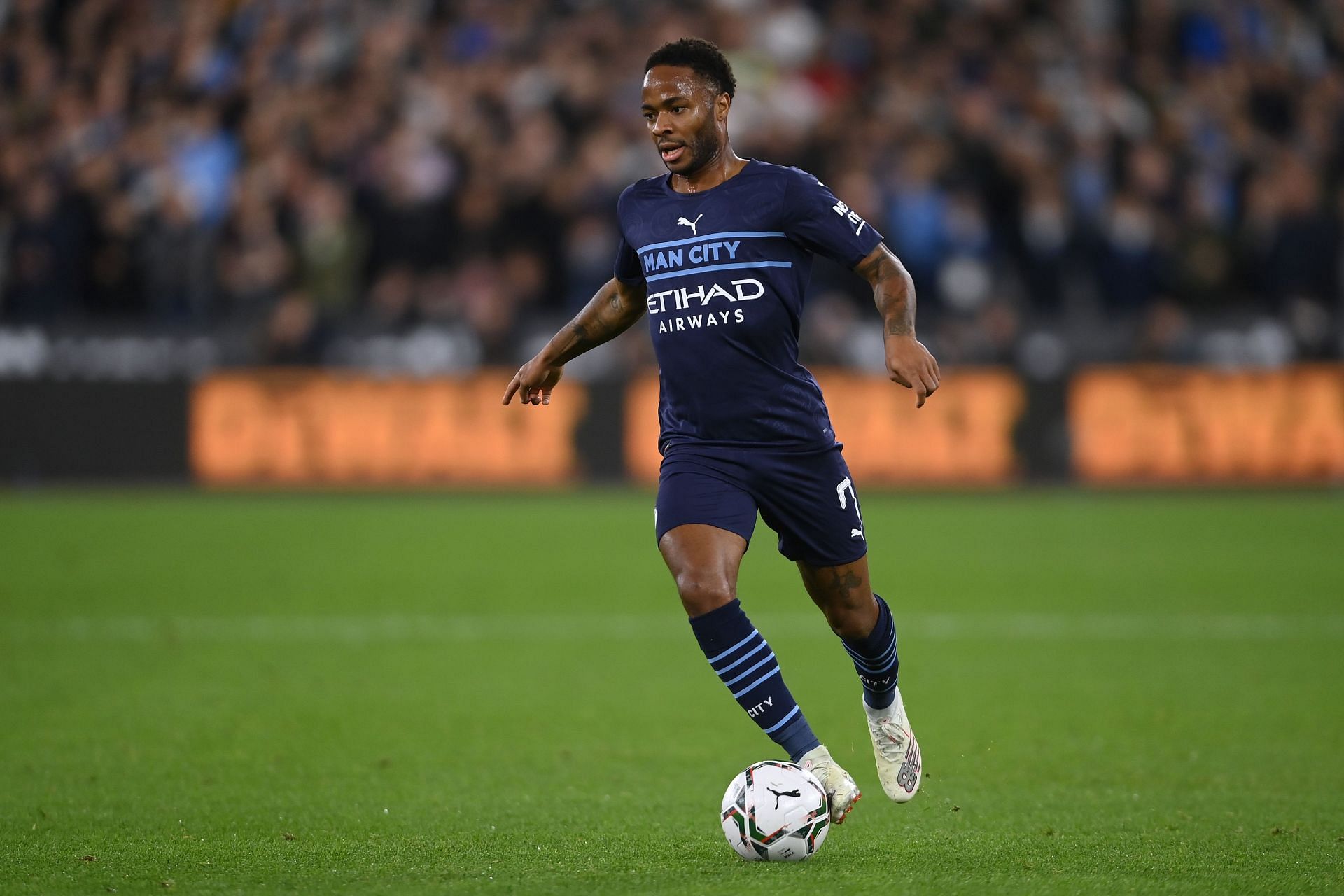 Arsenal have been dealt a blow in their quest to sign Raheem Sterling.