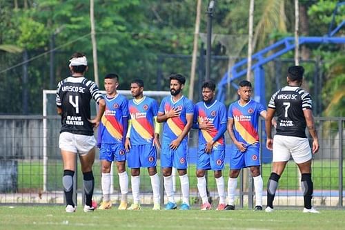 SC East Bengal in a pre-season friendly