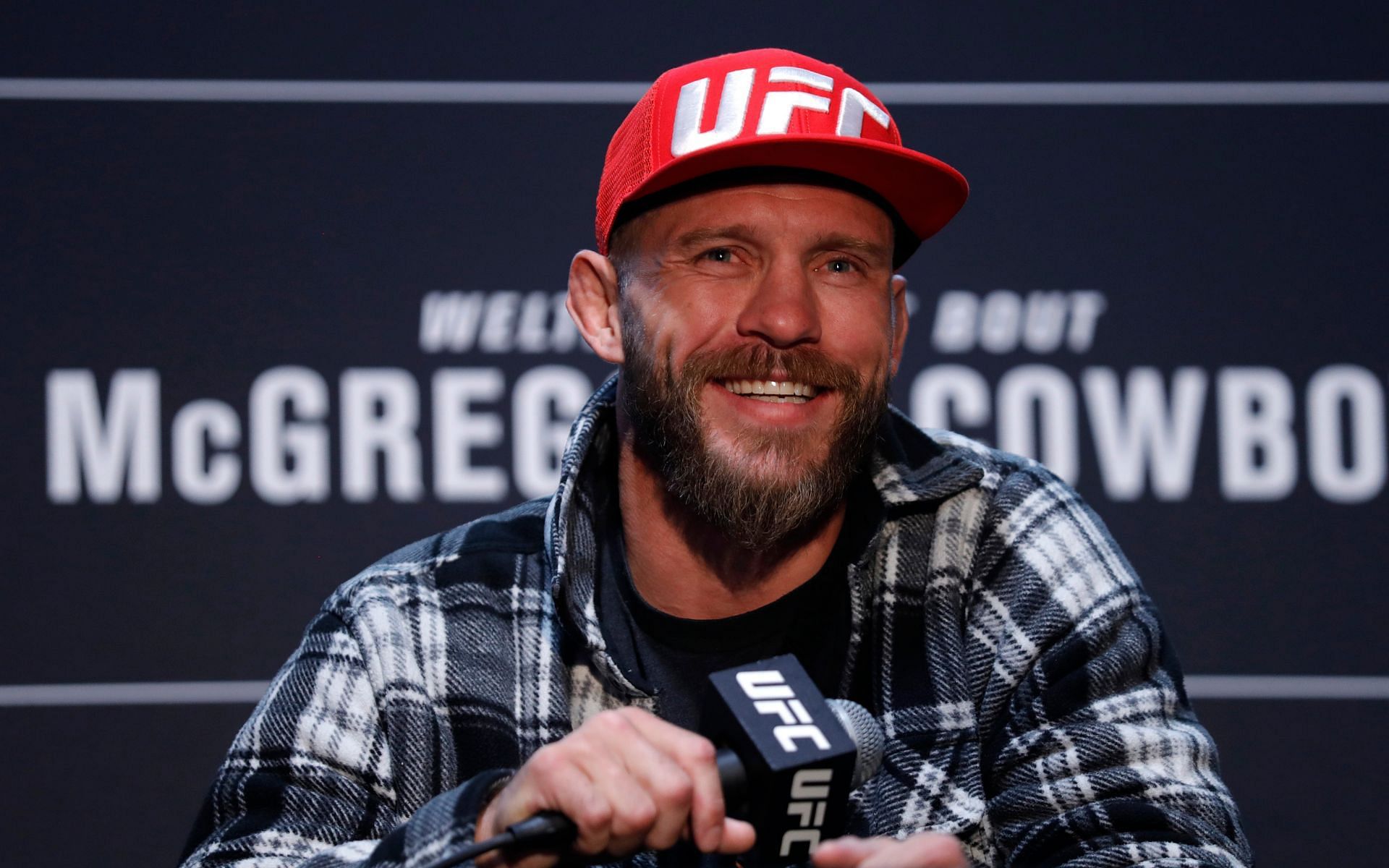 American mixed martial artist Donald Cerrone at the UFC 246 press conference