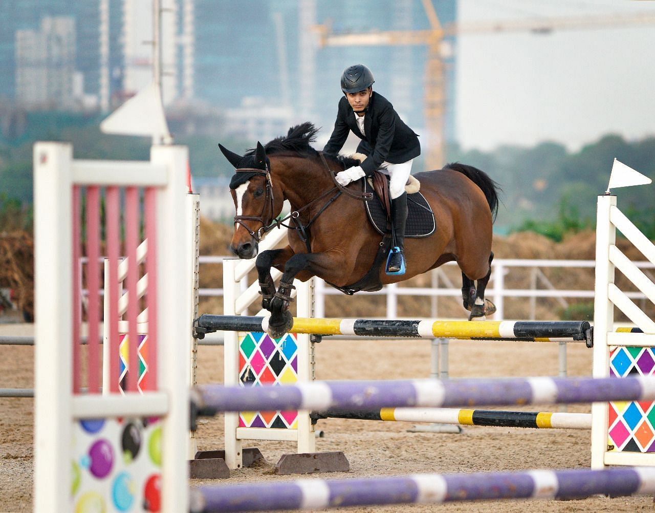 Zrey Dodhy at the Regional Equestrian League qualifiers. (PC: ARC)