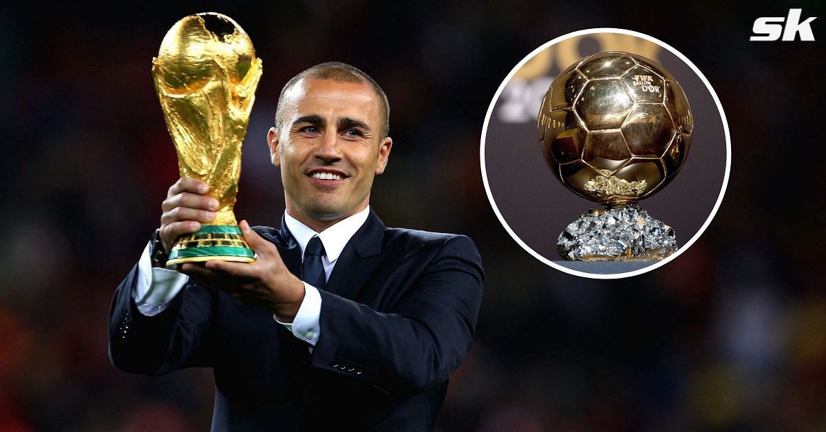 Fabio Cannavaro has named his top three picks for this year&#039;s Ballon d&#039;Or award