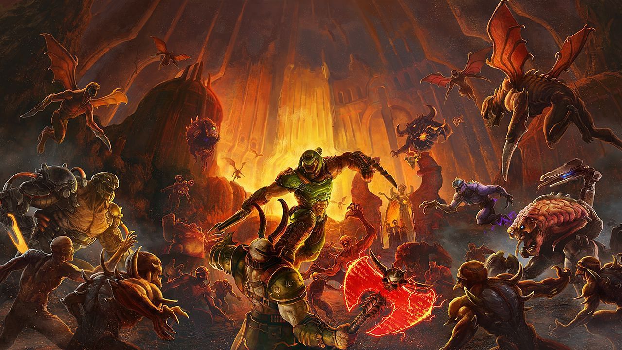 Doom Eternal is part of the Steam Winter Sale (Image via Bethesda)