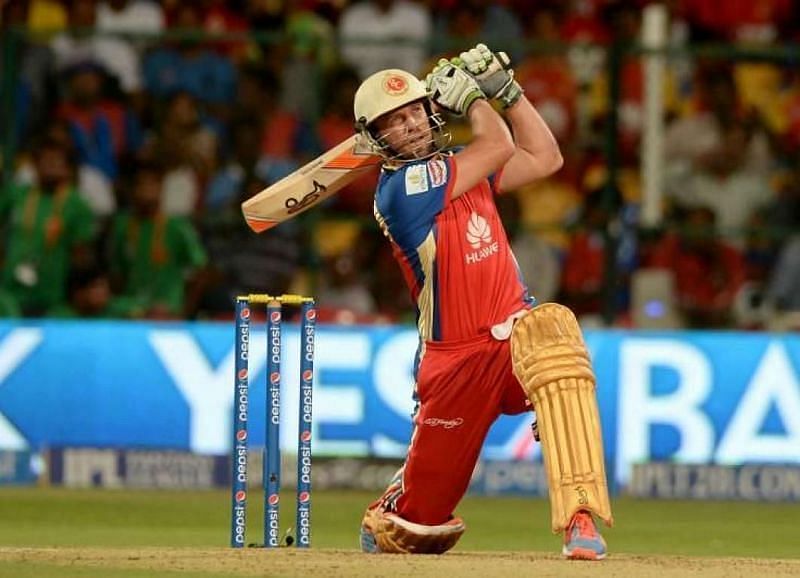 AB de Villiers was at his sensational best against SRH in 2014.