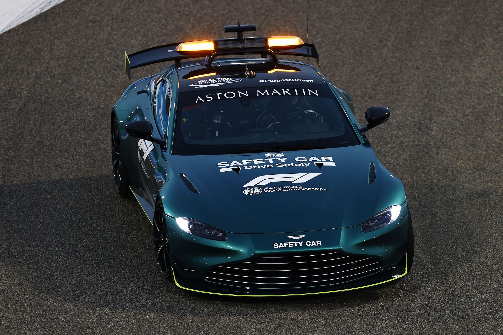 The Aston Martin FIA Safety Car