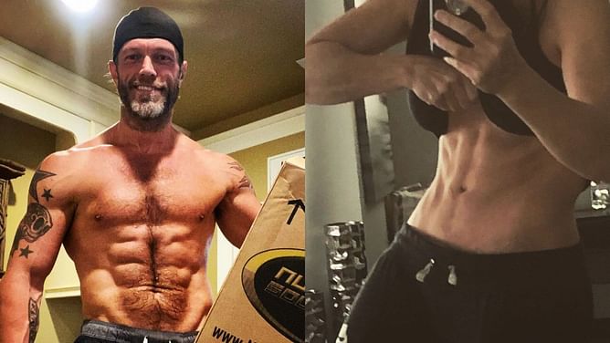 10 current/former WWE Superstars who are 40+ years old but have impressive shredded abs