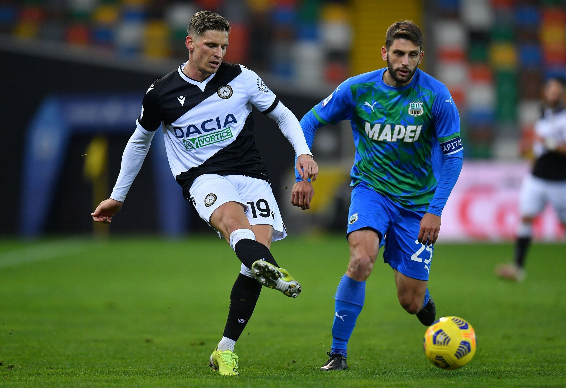 Udinese take on Sassuolo this weekend