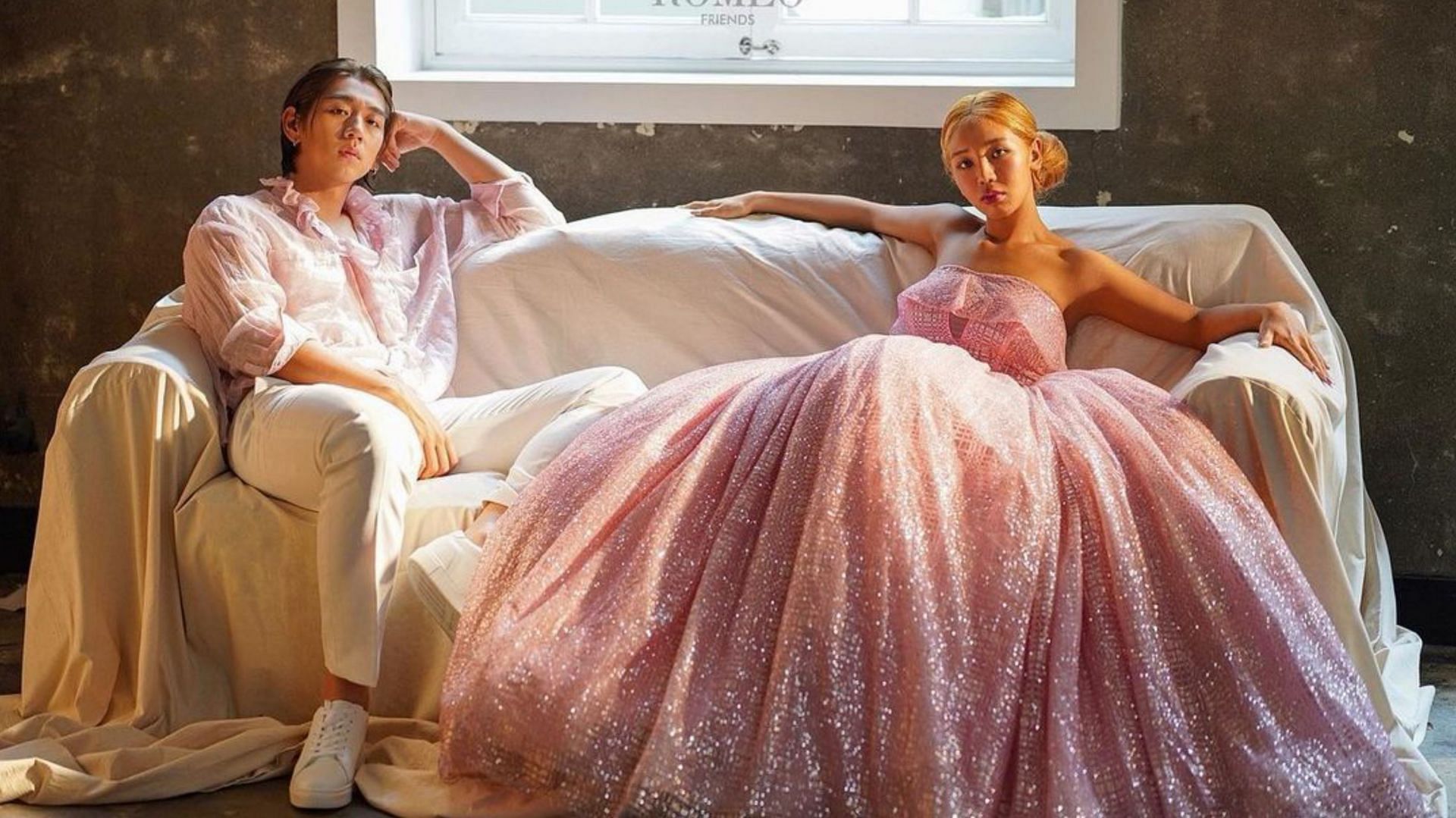 Truedy&#039;s stunning pink gown also received a number of compliments (Image via Instagram/truedy.js)