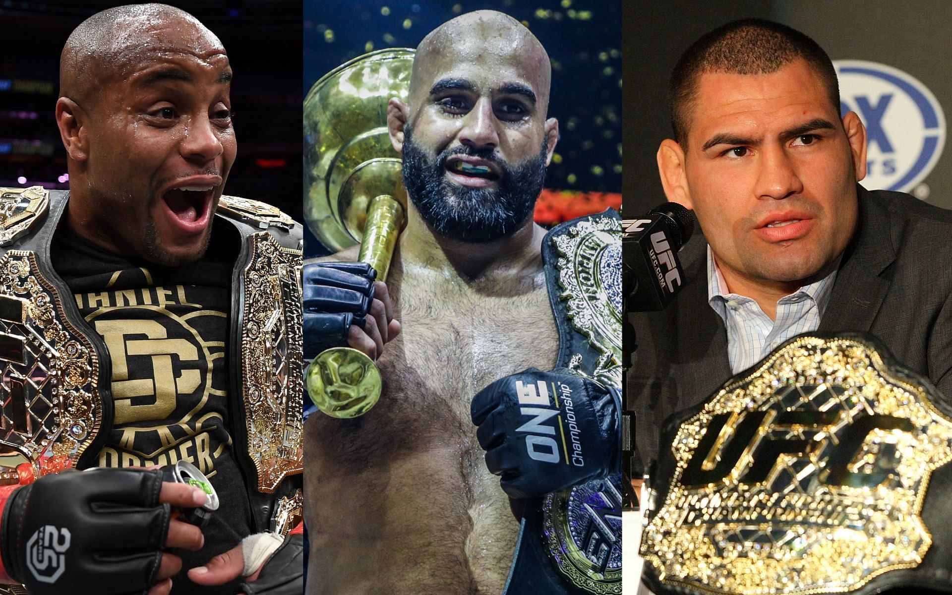 Arjan Bhullar shares how Daniel Cormier and Cain Velasquez were influential in his MMA career | Photo: ONE Championship &amp; Getty Images