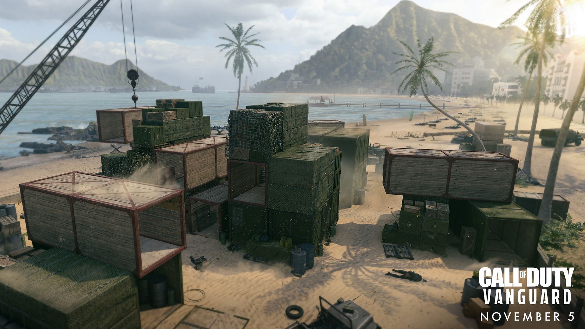 The Shipment map arrived in Call of Duty Vanguard on November 17, 2021 (Image by Activision)