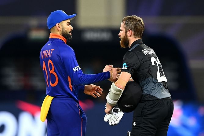 “Any tips for toss?” - Wasim Jaffer posts cheeky Kohli-Williamson meme ahead of T20 World Cup 2021 final