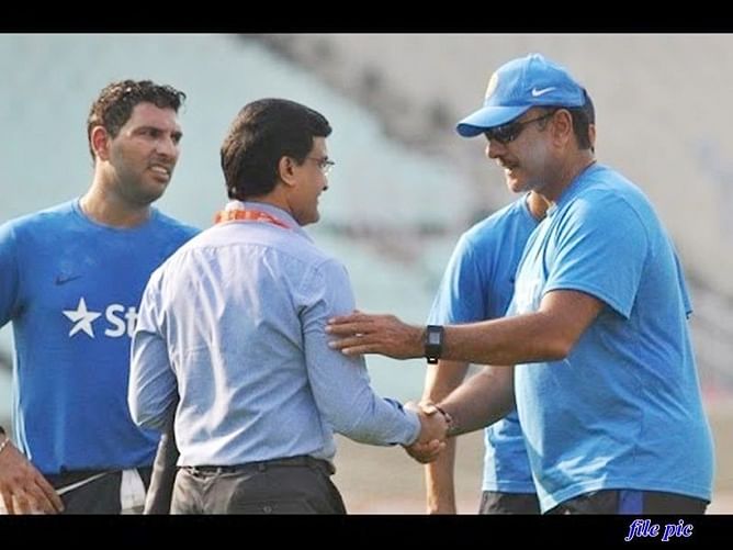 "We are buddies" - Ravi Shastri on his relationship with Sourav Ganguly