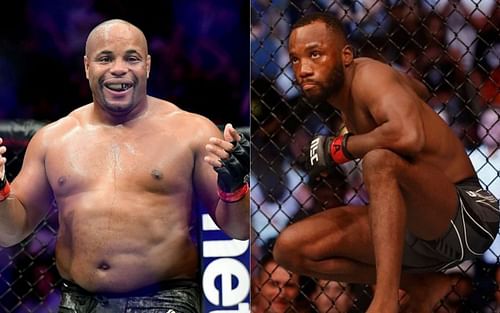 Daniel Cormier (left) and Leon Edwards (right)